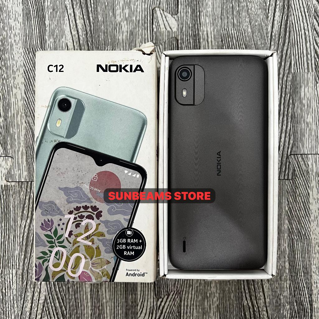 Nokia C12 3/64 Second Fullset Bekas Resmi