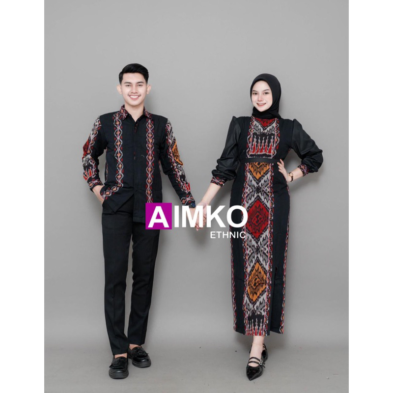 KARTINI COUPLE TENUN - BAJU TENUN COUPLE - COUPLE TENUN - COUPLE BATIK - COUPLE TENUN KONDANGAN