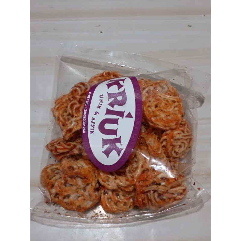 

kerupuk kering pedas