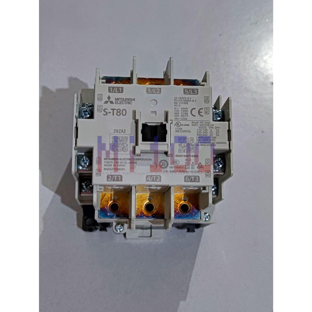 Mitsubishi Contactor / Kontaktor S-T 80 / S-T80 / ST 80 / ST80 220VAC