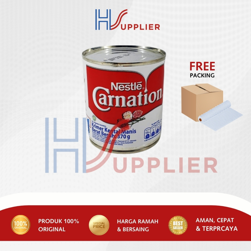 

Susu Kental Manis (Sweet Condensed Milk) Carnation 370 ml