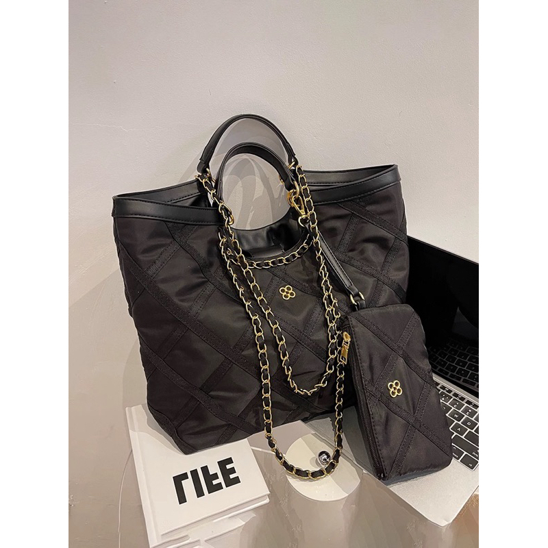 Tas Bahu Wanita Oxford Cloth Tas Jinjing Cewek Shoulder Tote Bag GT 137