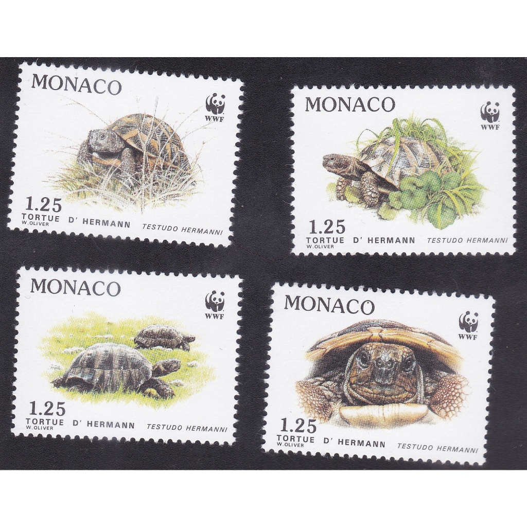 

A 10454 SET LENGKAP PRANGKO MONACO TEMA SATWA WWF DENGAN KONDISI MNH MINT NEVER HINGED