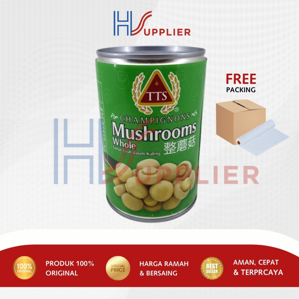 

Mushroom Whole TTS 425 Gr / Jamur Kancing