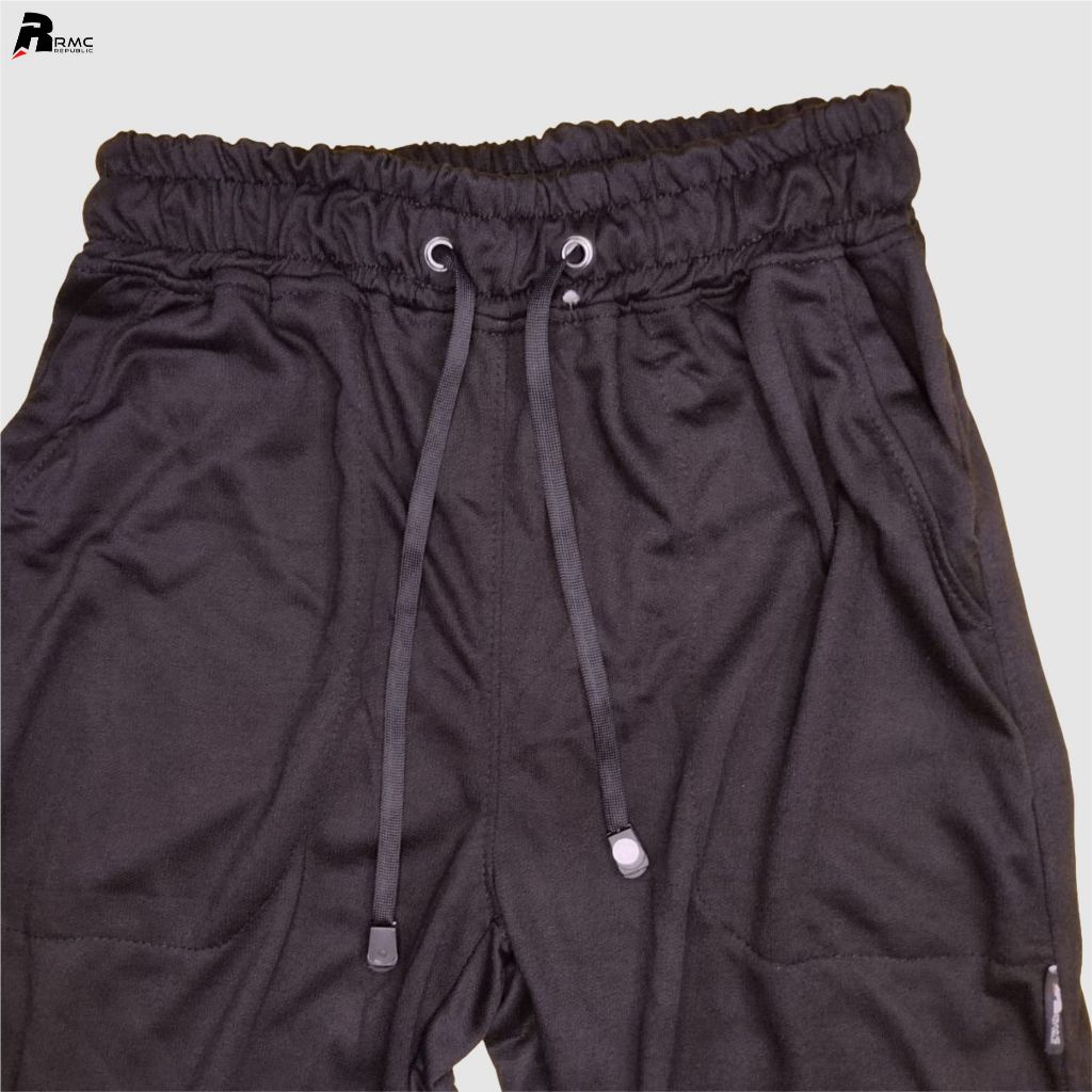 LIMITED RMC REPUBLIC - CELANA JOGGER PANJANG BIG SIZE DEWASA POLOS HITAM PRIA WANITA
