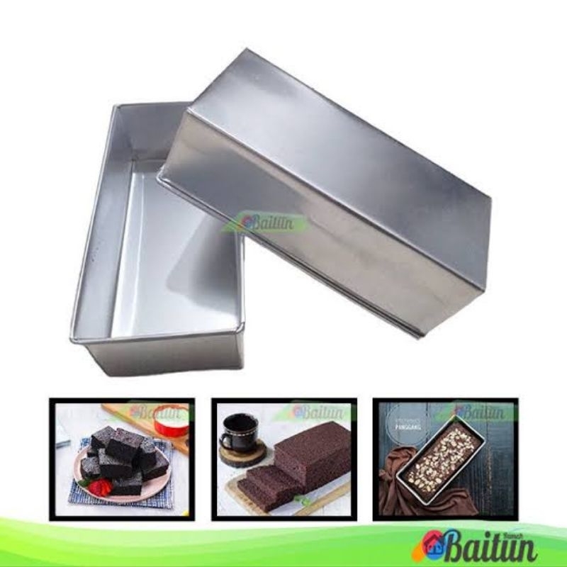 Loyang brownies uk 20x10x5cm loyang kue,cetakan kue