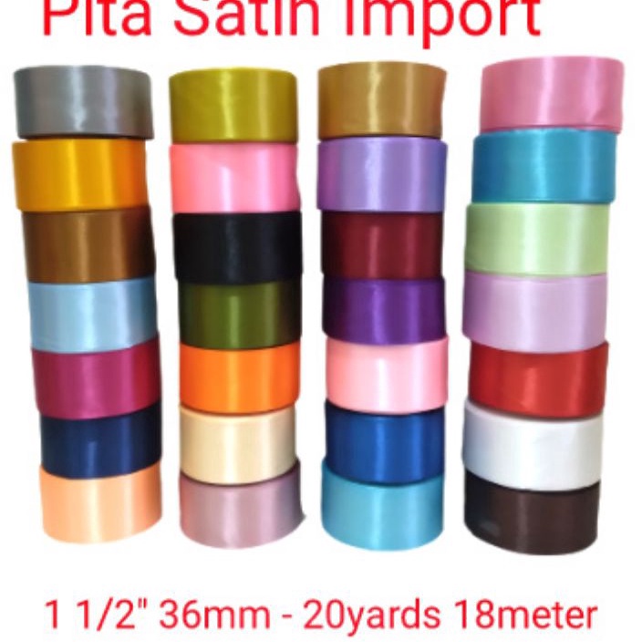 

SPESIAL AWAL TAHUN Pita SATIN 1 inc 2yards 4cm