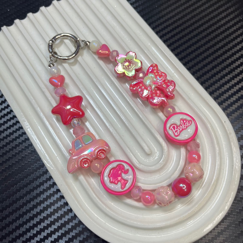 Phone strap barbie bag charm barbie strap phone barbie
