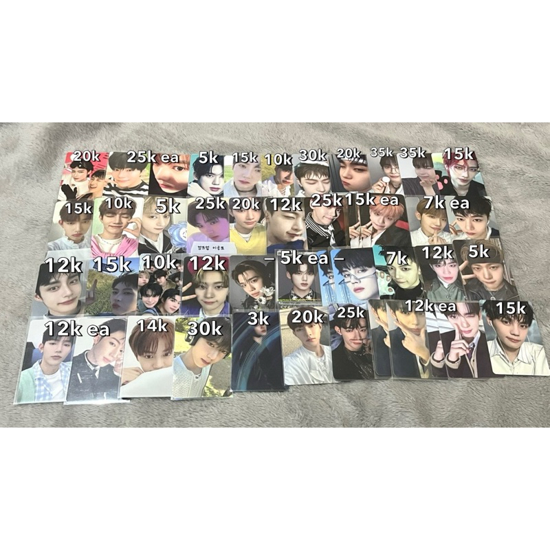 wts zerobaseone photocard murce unit hanbin zhanghao ricky matthew gunwook jiwoong taerae yujin gyuv