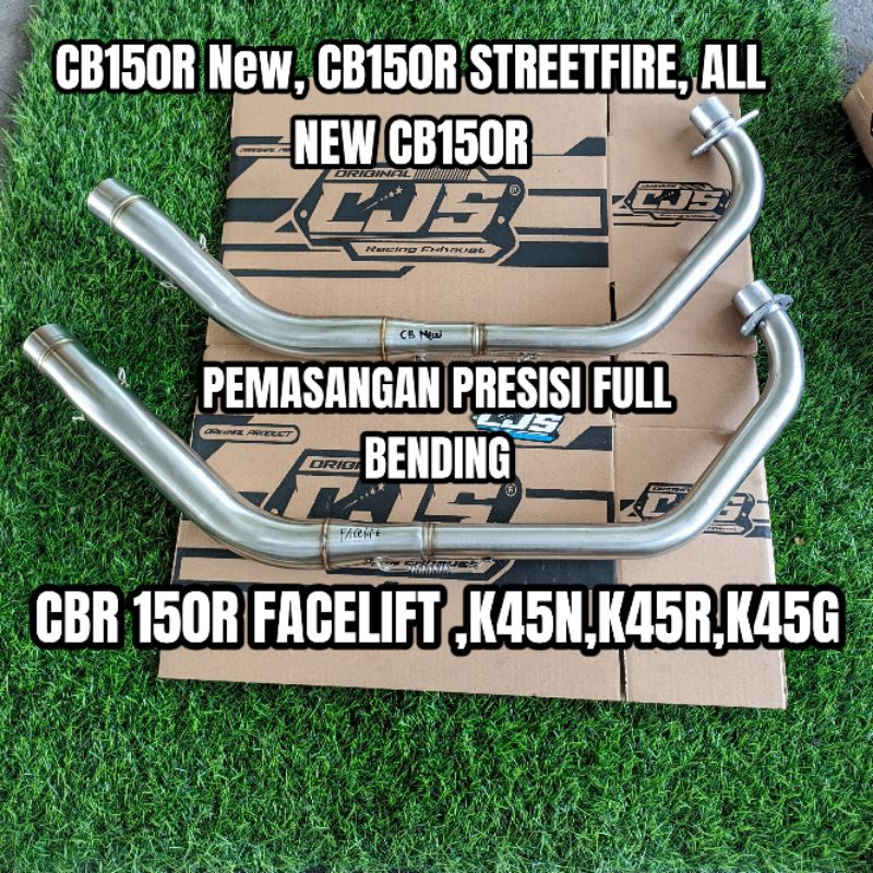 LEHER KNALPOT CBR NEW FACELIFT CB150R STREETFIRE ALL NEW CB150R CBR LOKAL K45A CBR K45N CBR K45N CBR