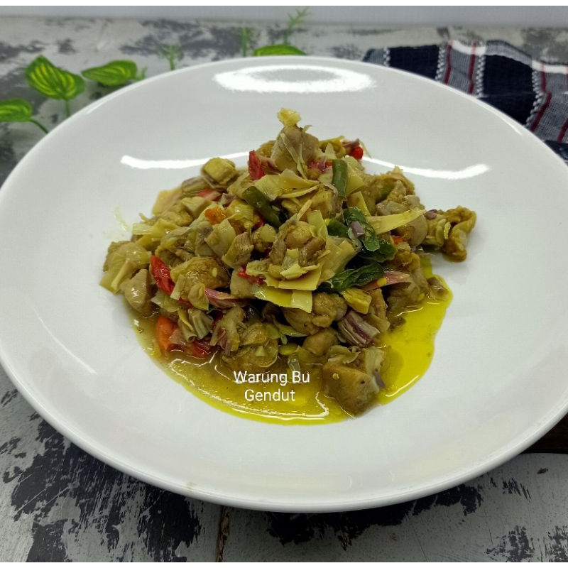 

tumis ayam kecombrang