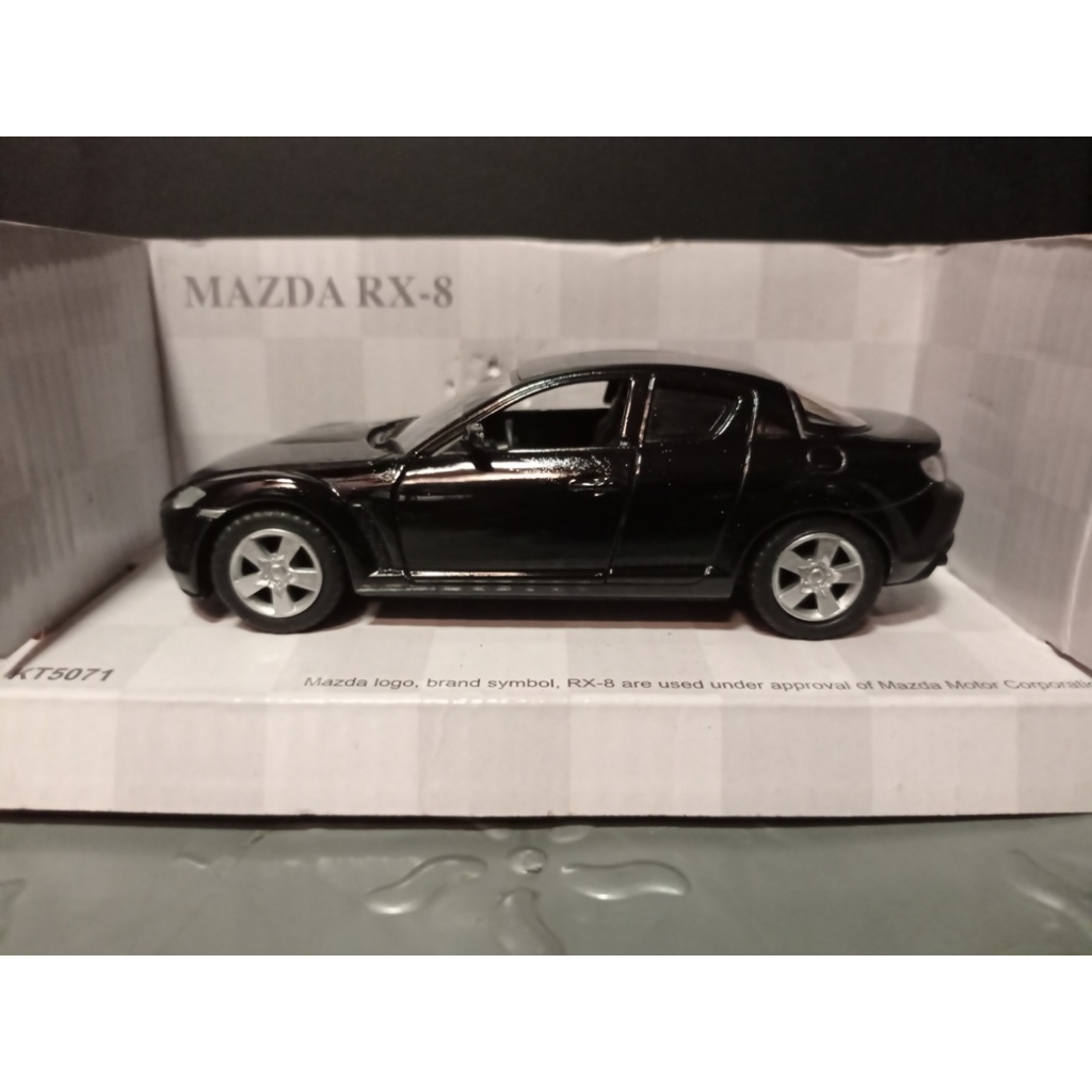 Diecast Kinsmart Miniatur Mobil Mazda RX8 - Black