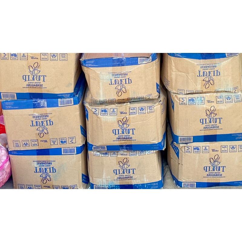 

Tepung terigu serbaguna tulip kemasan 1 kg/tepung terigu tulip kemasan karton satu karton isi 10pcs
