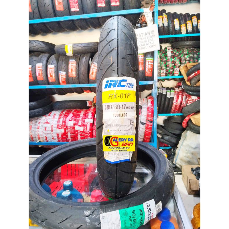 ban montor irc 100/80-17 tubeless ban montor viksion bison cb megapro ban tubeless ring 17 ban moge 