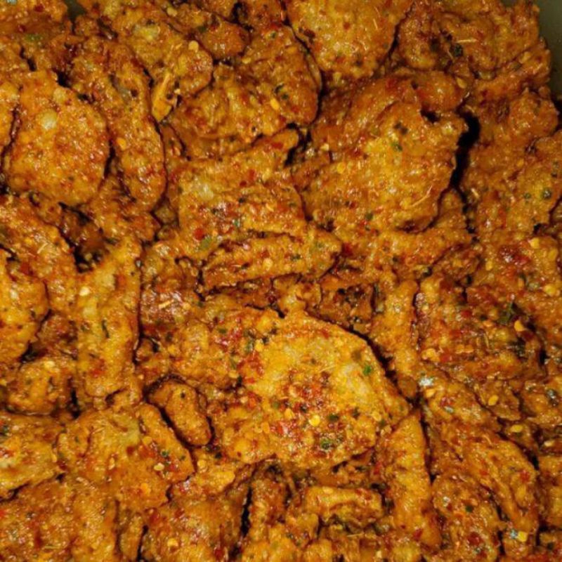 

Kripik Kulit Krispy Pedas Daun Jeruk 135g
