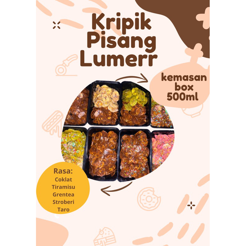 

KRIPIK PISANG LUMER MIX RASA