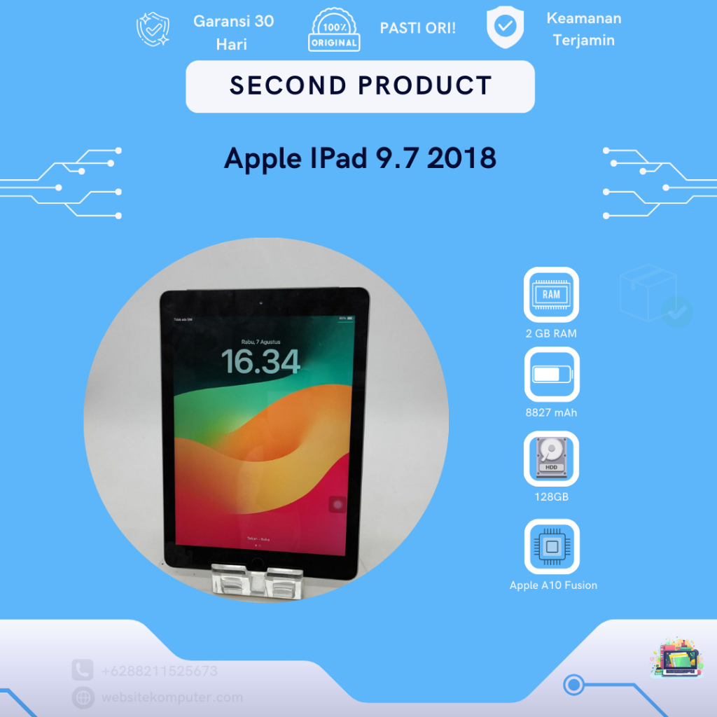 Apple IPad 9.7 2018 (Celular+Wifi) 2GB/128GB