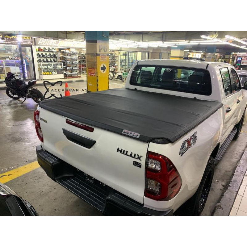 Tutup bak terpal Soft Lid carryboy Double cabin Hilux