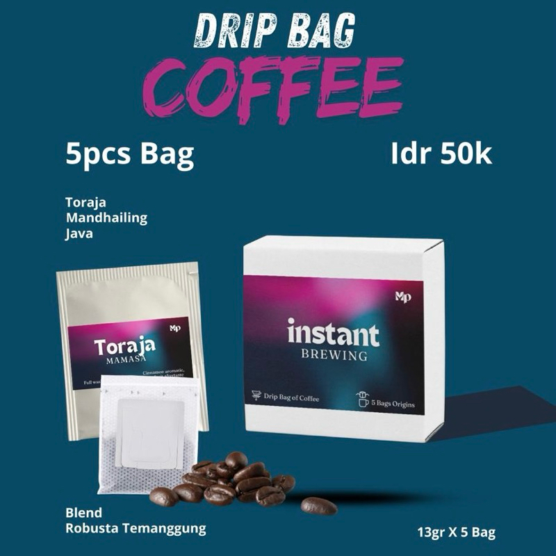 

Dripbag Coffee Arabika