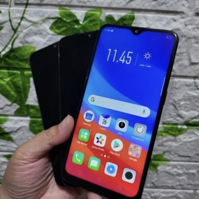 oppo a5s ram 3/32  hp androit murah berkulitas