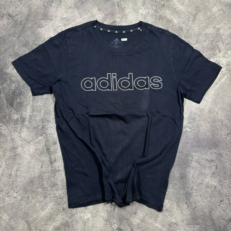 ADIDAS, ORIGINAL, T-SHIRT, KAOS OBLONG, TRIFTING, SECOND