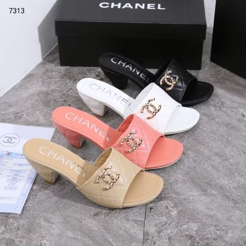 sandals heels chanel