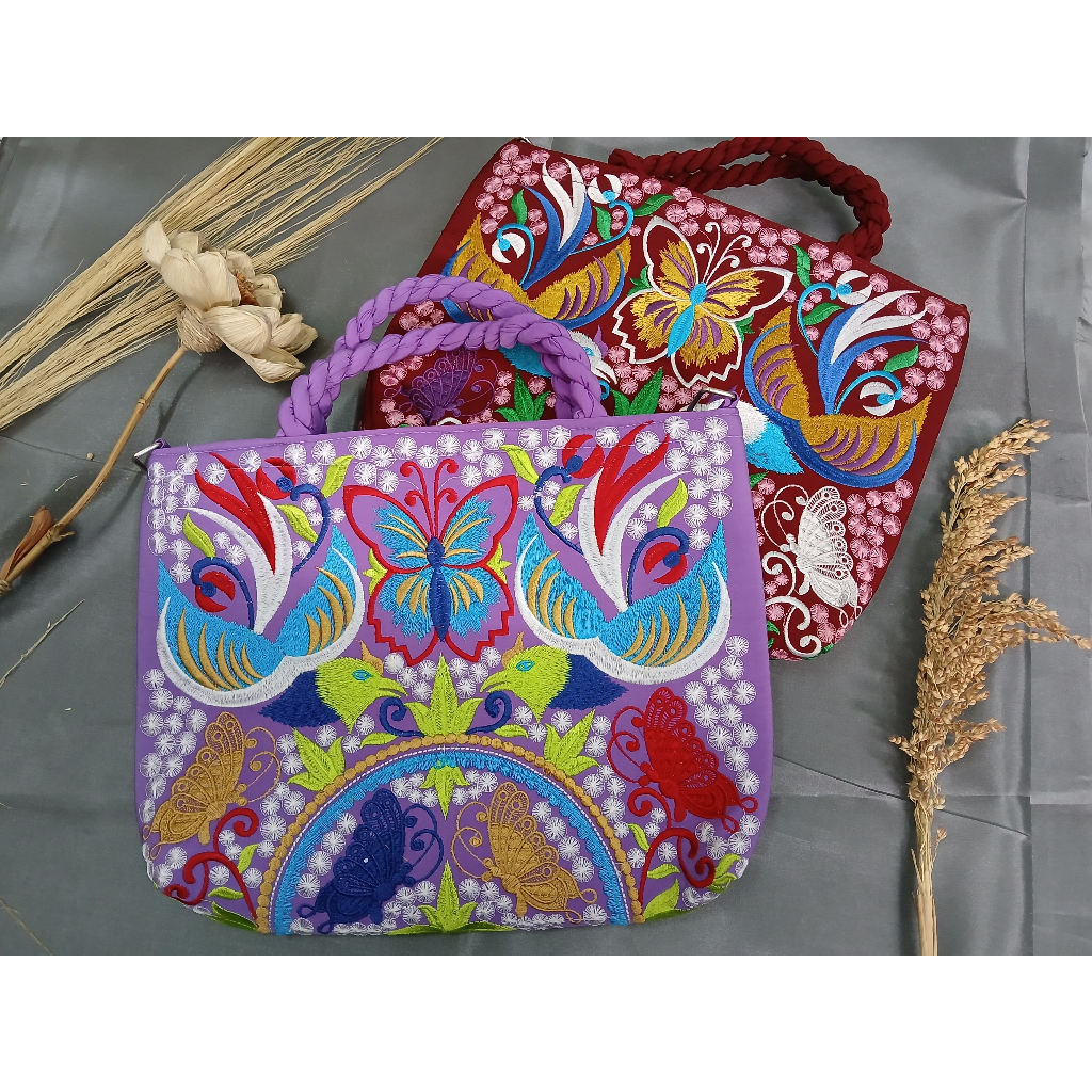 Tas Wanita Selempang Bordir Asli Khas Tasikmalaya