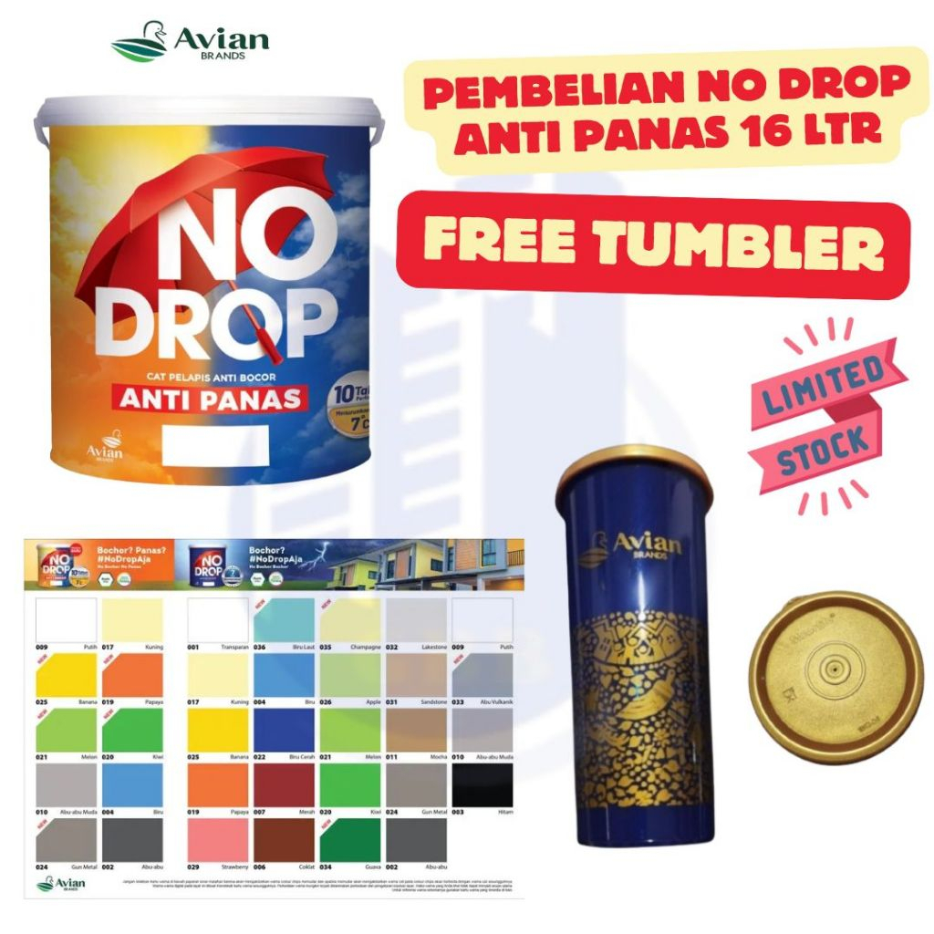 NO DROP ANTI PANAS 16 LITER
