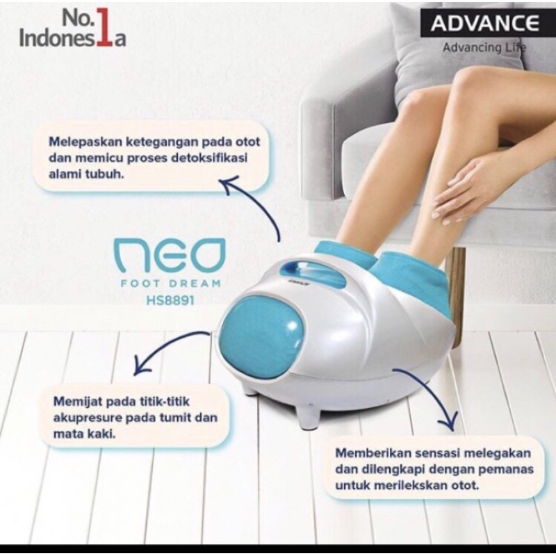 ALAT PIJAT KAKI ADVANCE NEO FOOTDREAM