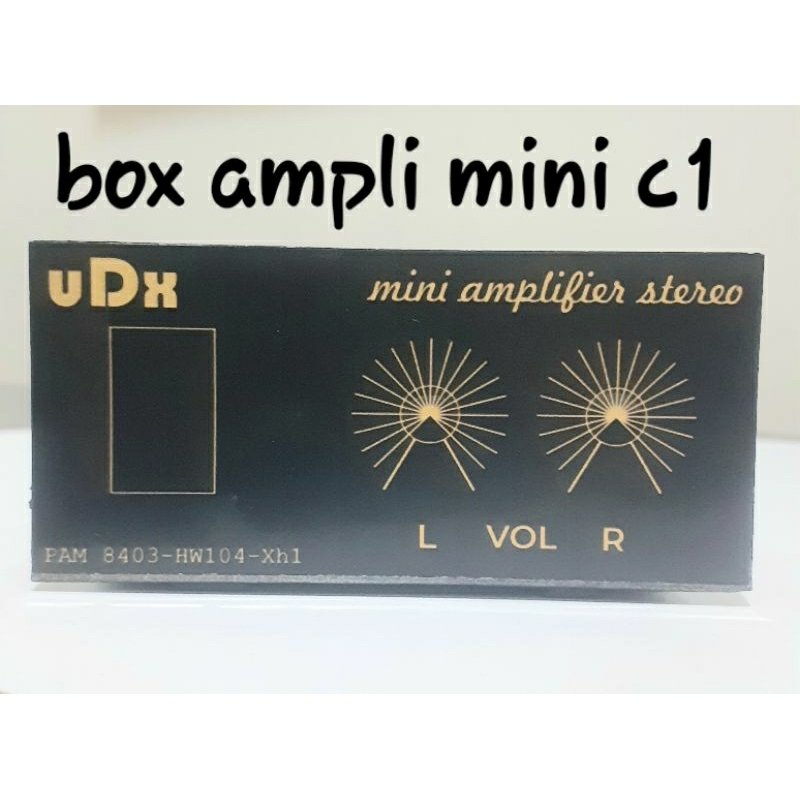 box custom mini ampli c1
