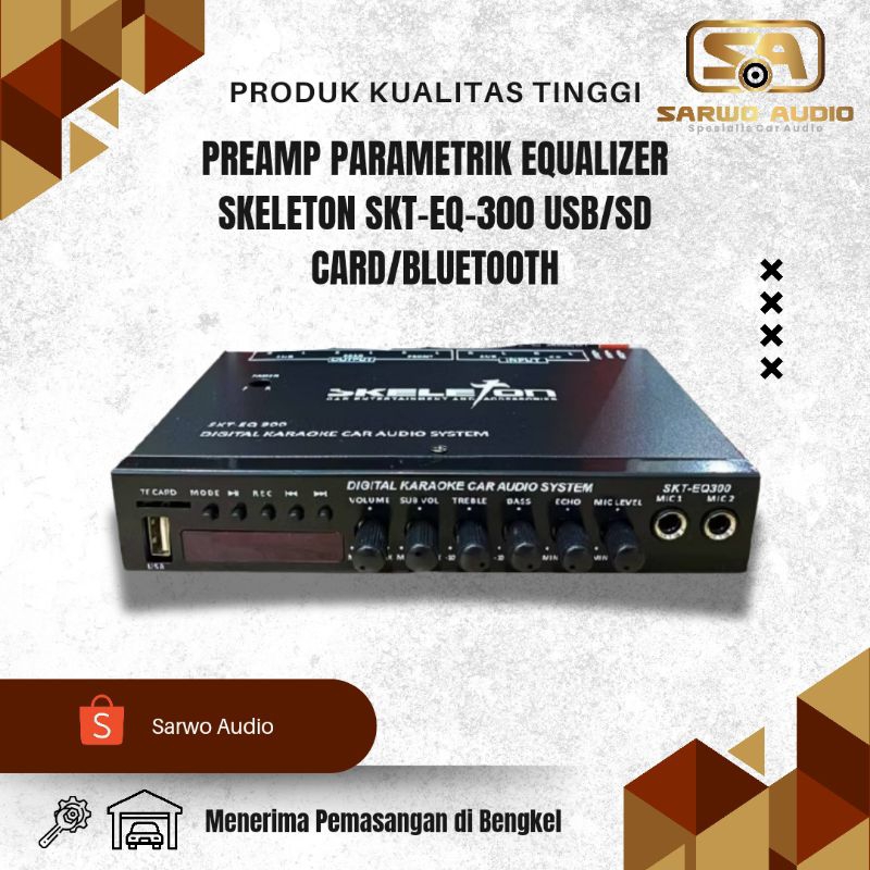 Preamp parametrik Equalizer Skeleton SKT-EQ-300
