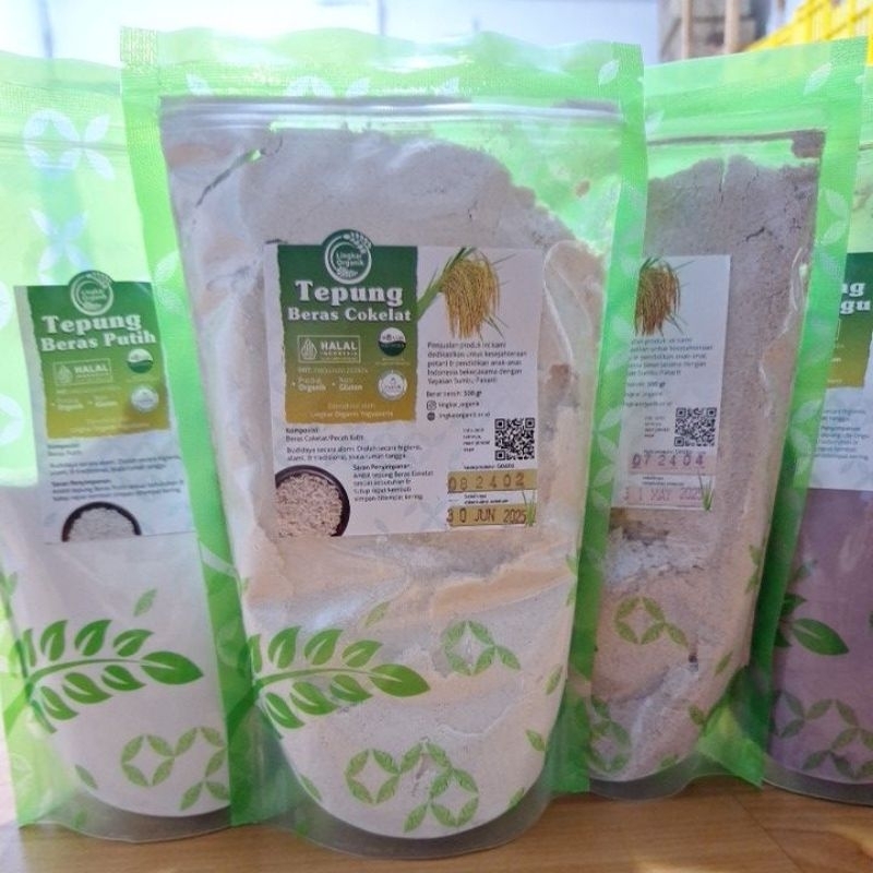 

LINGKAR ORGANIK - Tepung Beras Coklat Organik 500Gr