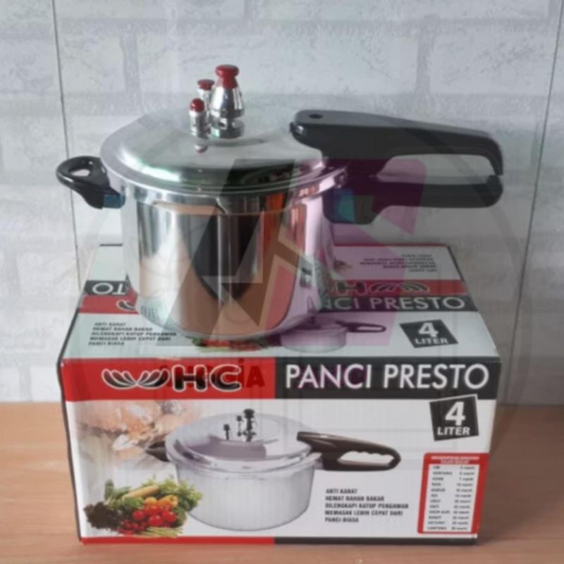 panci presto HC 8L - panci presto serbaguna - panci presto HC