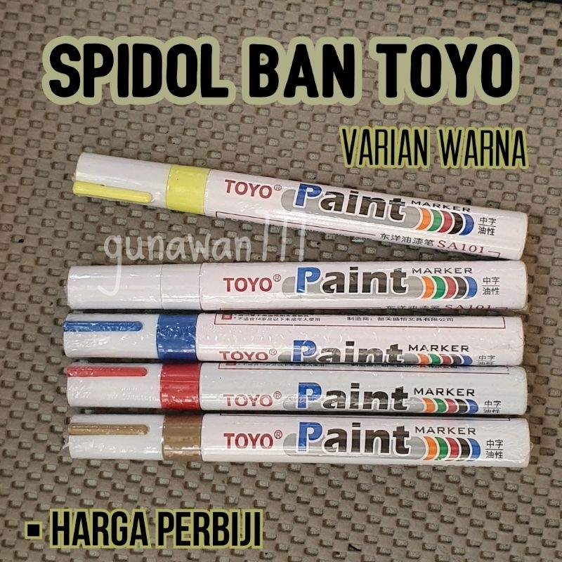 

Spidol Ban TOYO Mobil Motor Karet Permanen