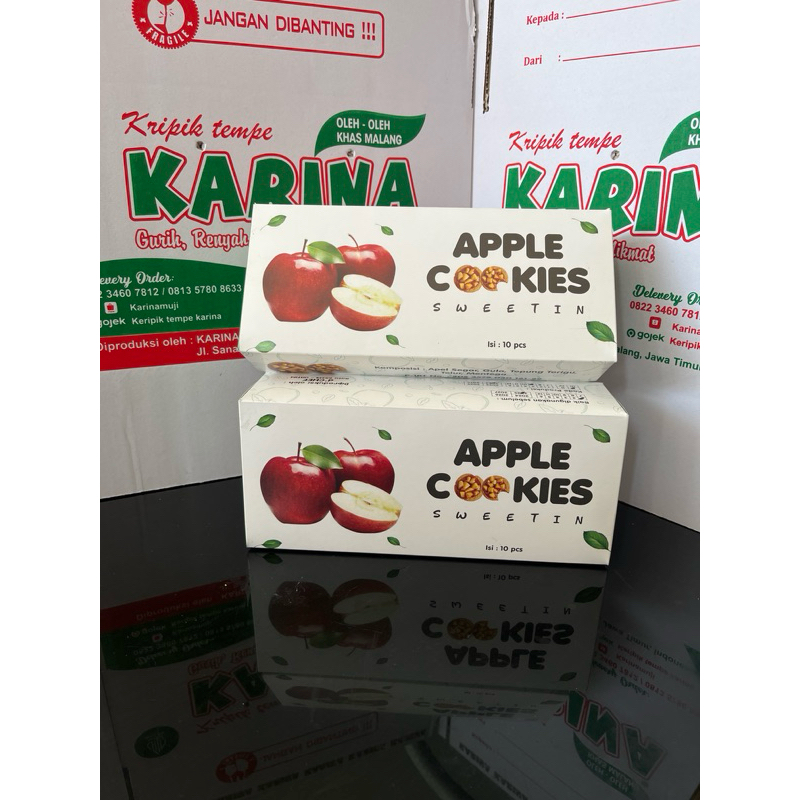 

Apple Cookies | Oleh oleh khas Malang | Cookies apel Malang