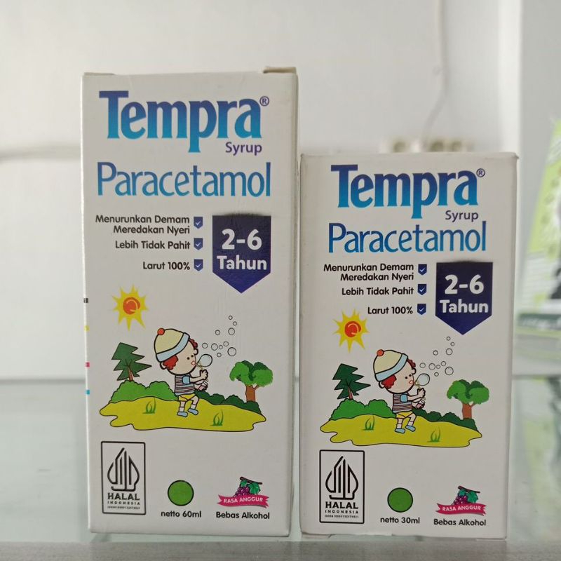 Tempra Sirup Paracetamol Rasa Anggur