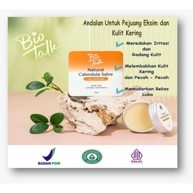 Biotalk Natural Calendula Salve 30gr
