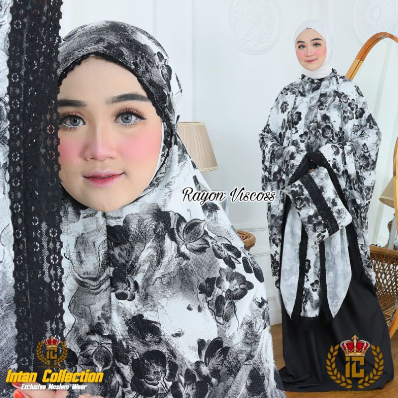 MUKENA TERBARU/MUKENA DEWASA BAHAN RAYON PREMIUM/MUKENA MOTIF BUNGA/MOTIF RENDA (BISA COD)