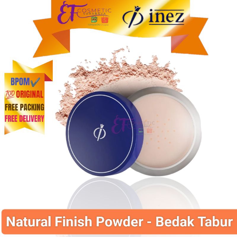 INEZ Natural Finishing Powder - Bedak Tabur