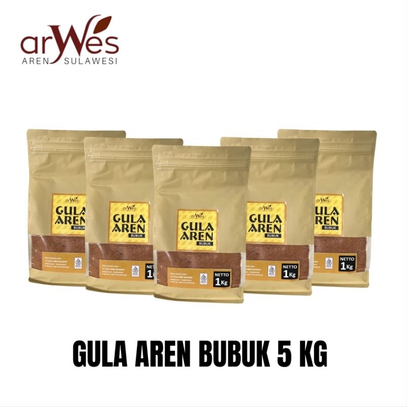 

Paket Gula Aren Bubuk Premium 5 Kg/ Gula aren semut/ Aren sugar/ Aren Sugar Powder