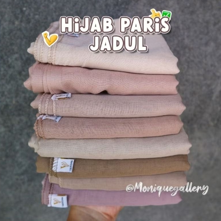 Paris Jadul ORI VARISHA | Hijab Segiempat Paris Varisha / Paris Jadul