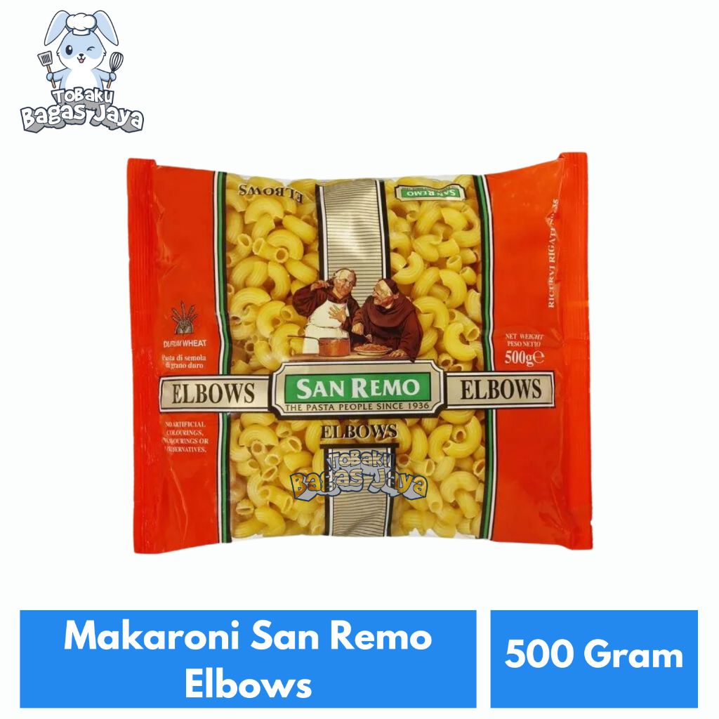 

Makaroni San Remo Elbows 500 Gram