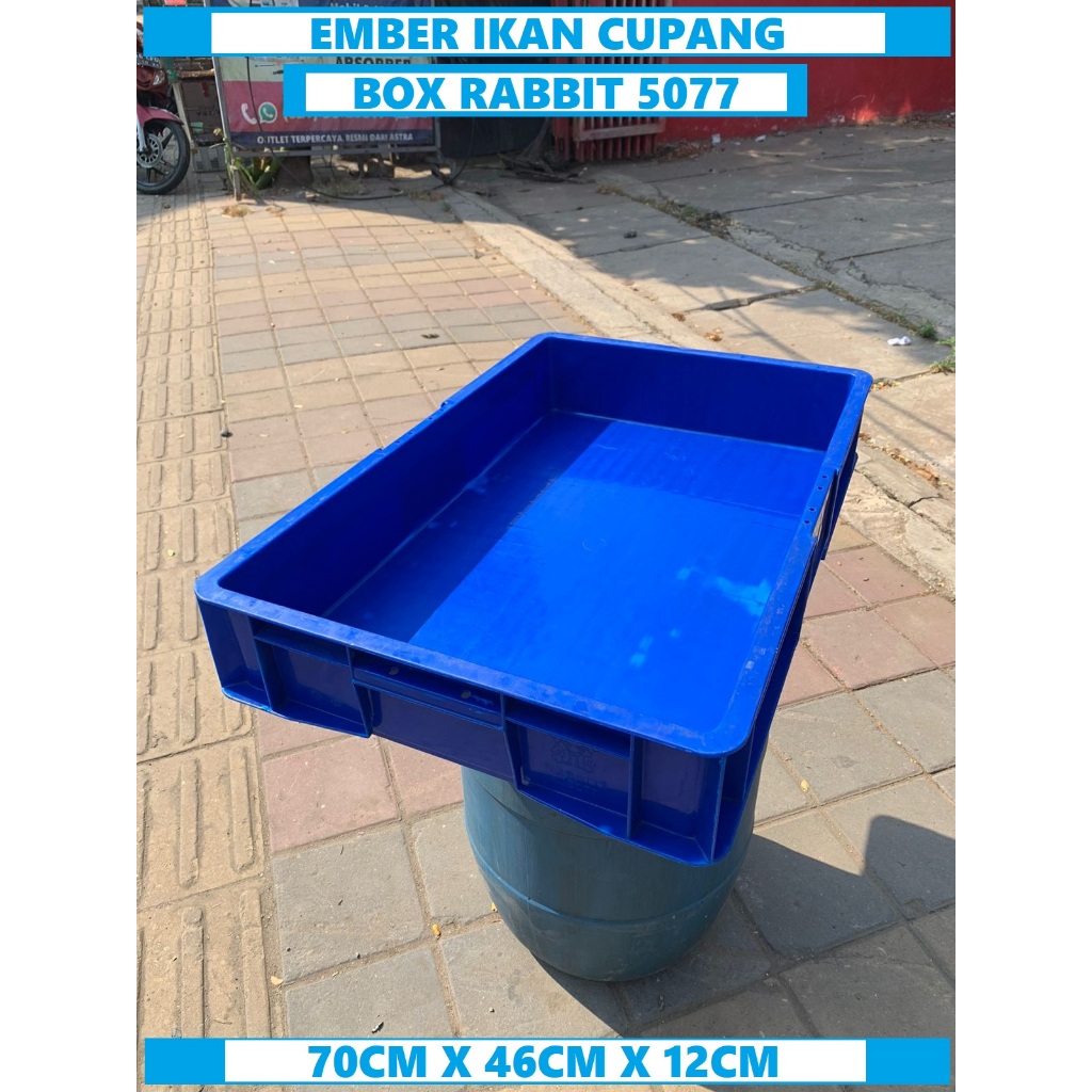 Bak Ikan Box Rabbit Container Box Rabbit Plastik Box perkakas 5077 Box Container Rabbit 5077