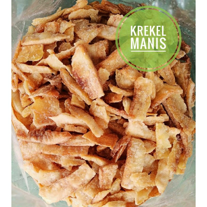 

Kripik Krekel Singkong Manis Snack Curah Murah