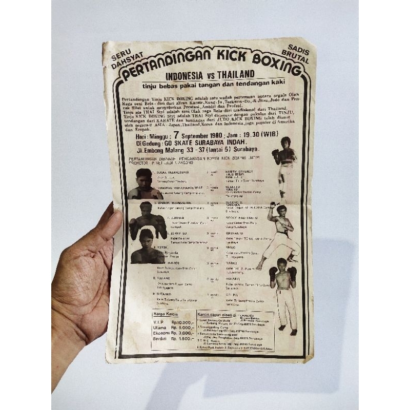 Pamflet Poster jadul