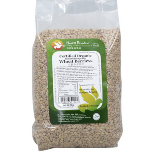 

Health Paradise Organic Wheatberries 1kg