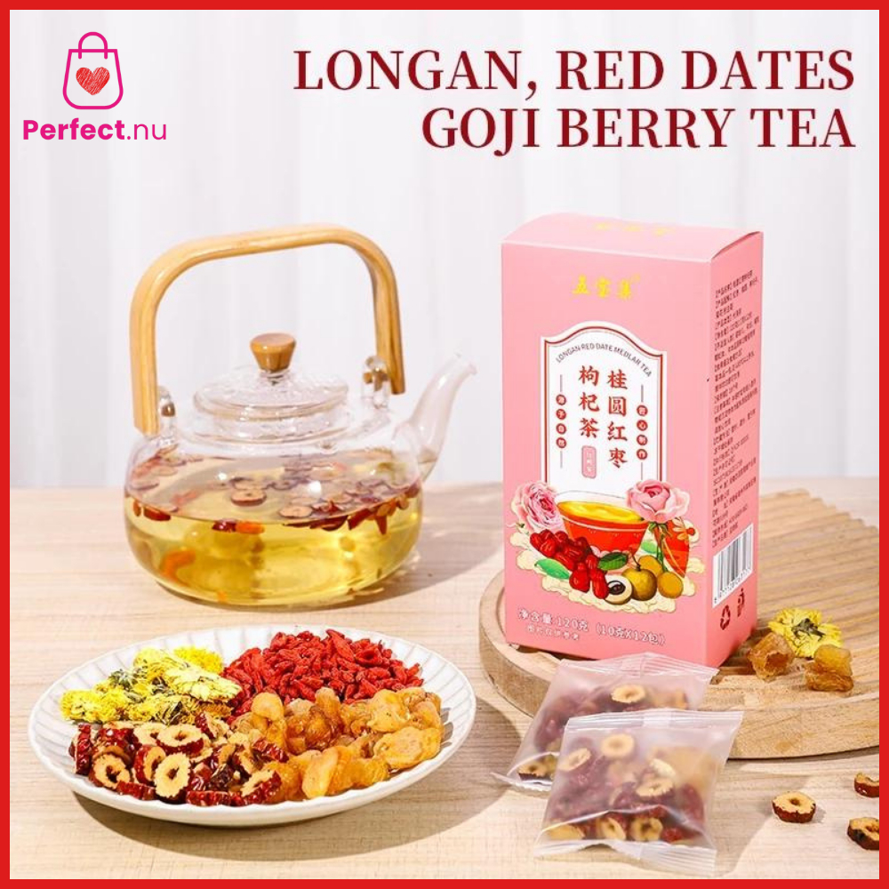 

Longan Wolfberry jujube Tea Red dates tea Beauty Tea no-boil tea 【Good for period pain 12g*10bags】