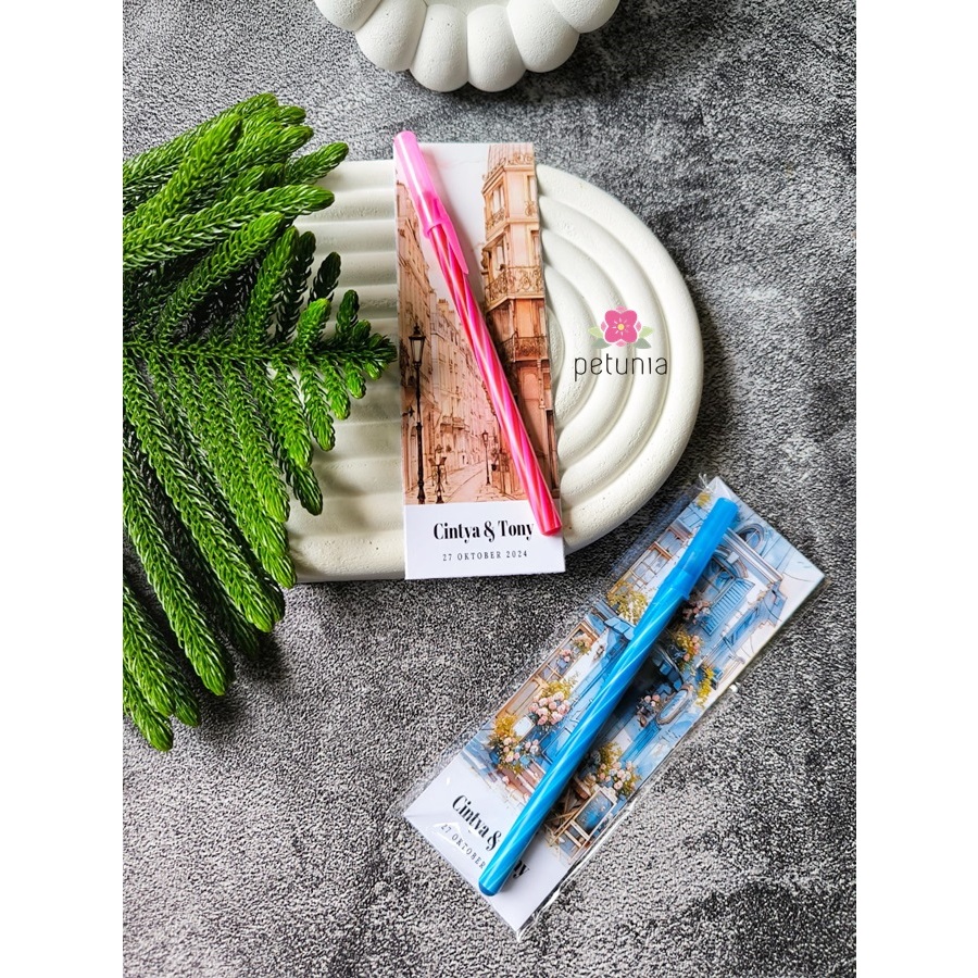 

Souvenir Pulpen Alas Custom Nama Free Plastik dan Kemas