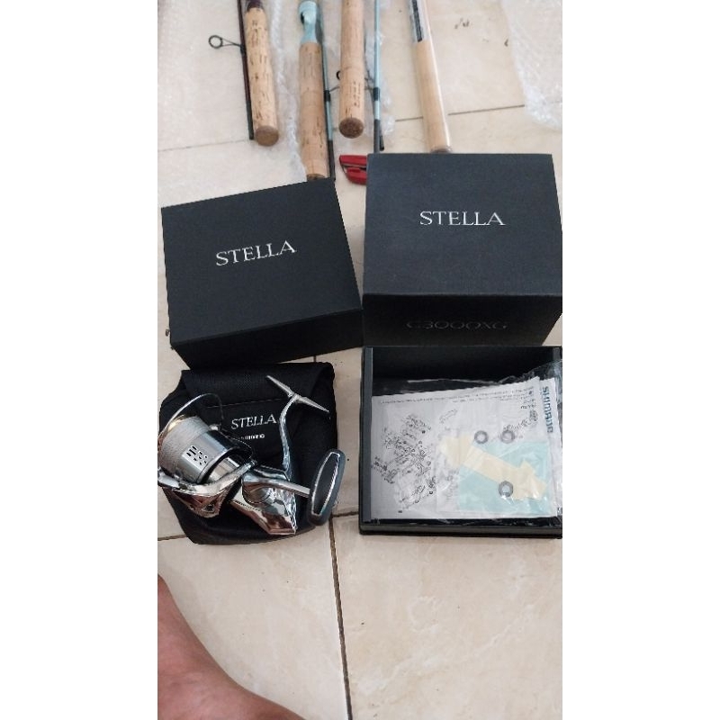 reel shimano stella 2018 C 3000 XG lengkap