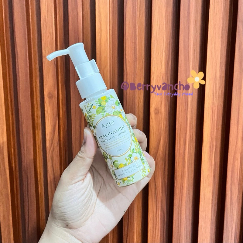 Niacinamide White & Glow Lotion Ayree by @ayrianti